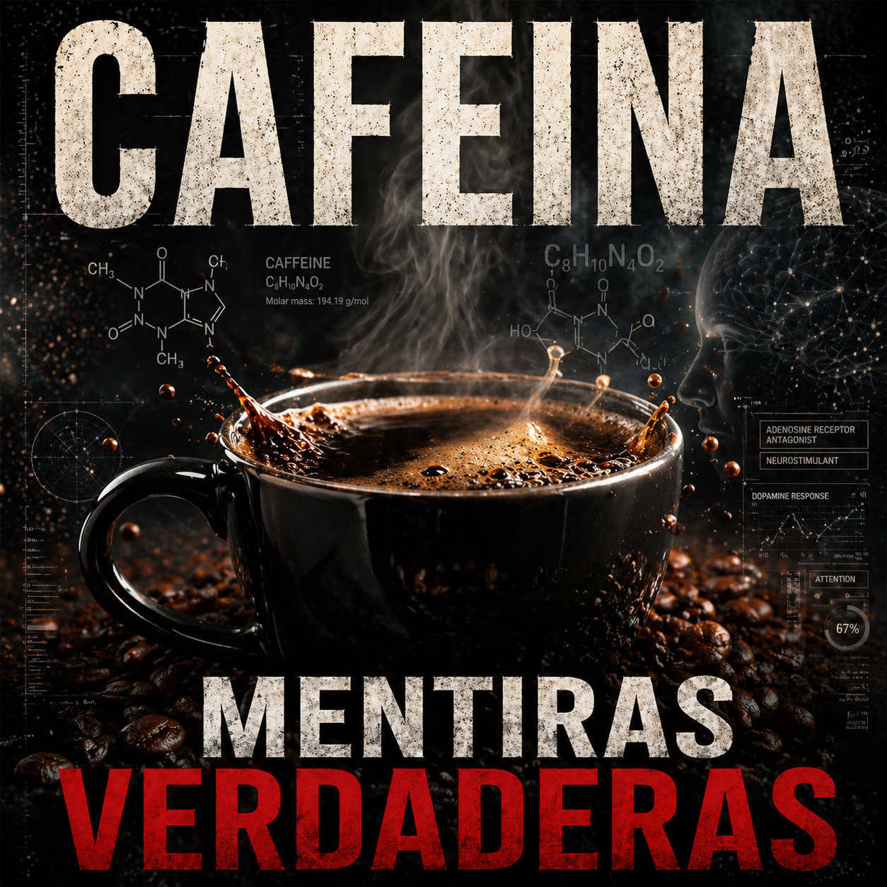 Cafeína y RC³: verdades y mitos — infografía CIFT